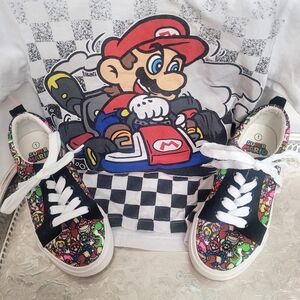 Nintendo Super Mario Bros Ground Up Sneakers,  Size 1